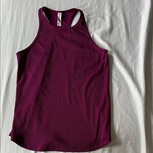 Women's All In Motion Sleeveless Burgundy Top